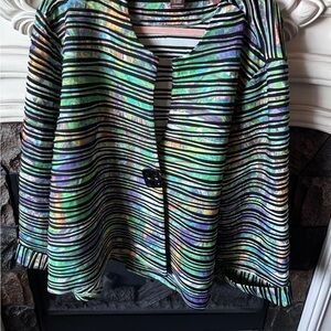 Striped Multicolor Women's Jacket